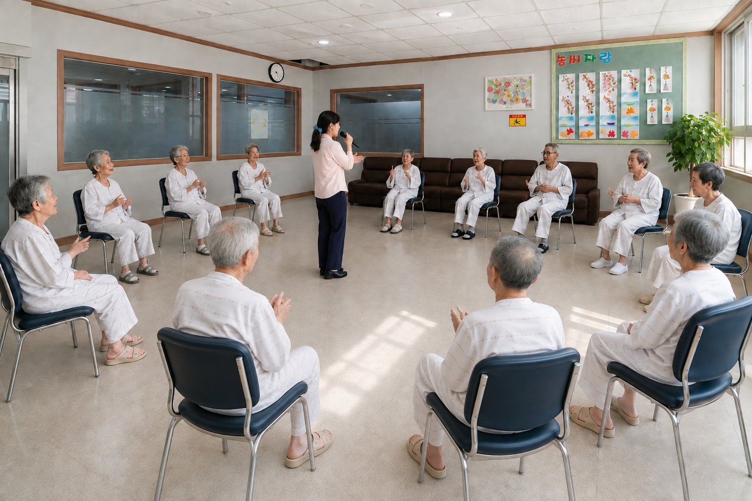 보성요양병원 음악치료 프로그램